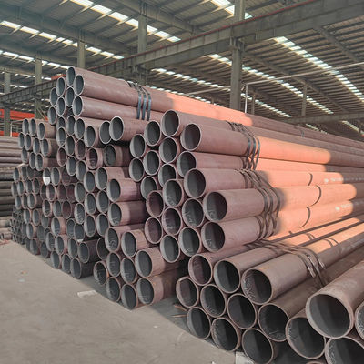 Chiếc ống tròn vật liệu thép cacbon tùy chỉnh chiều dài cho sử dụng công nghiệp