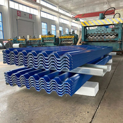 Các tấm thép kim loại lồi sóng lớp C1 chống ăn mòn có lớp phủ màu