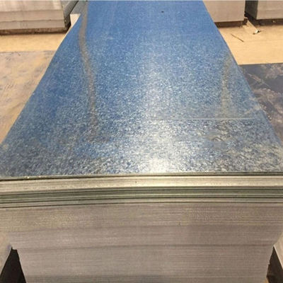 Bảng thép galvanized kích thước tiêu chuẩn đúc nóng kẽm phủ 40-600g/m2