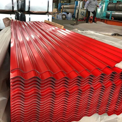 Bảng thép galvanized được sơn sẵn Bảng mái phủ màu sắc 0.3mm-2mm